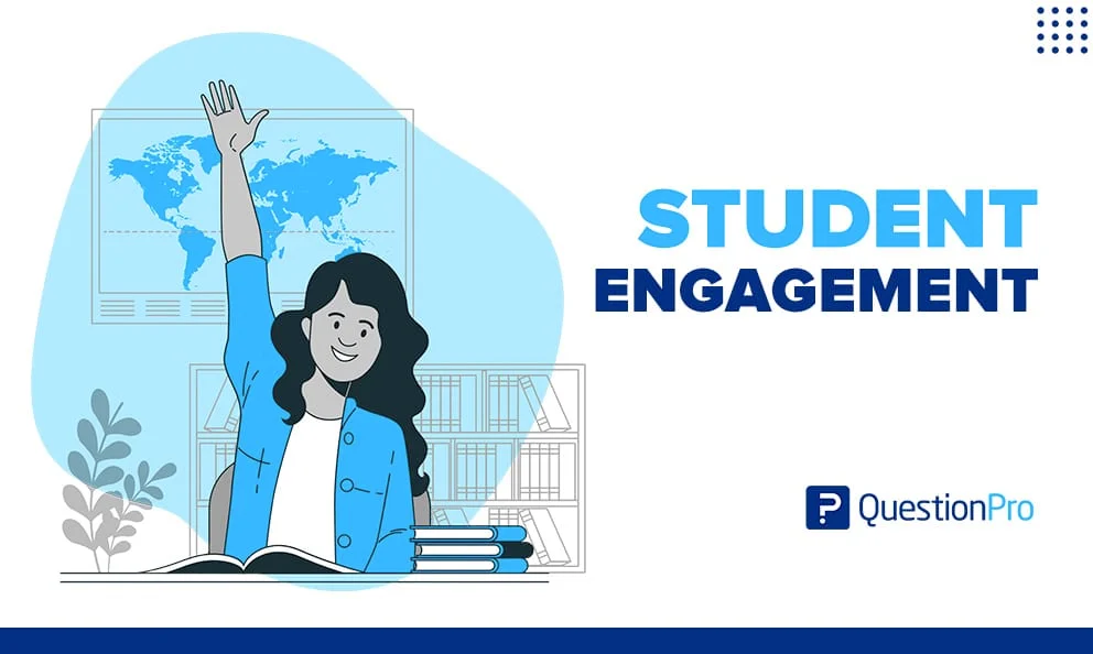 A virtual classroom with diverse students actively participating in an online lesson, showcasing strategies for enhancing students engagement.