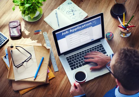 Illustration of popular online remote jobs with icons and title text '10 Top Online Remote Jobs You Can Start Today