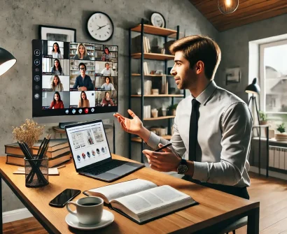 Step into online tutoring sites where a professional tutor connects with students