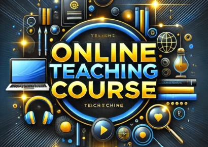 "Online Teaching Course by Muhammad Kamran Khan, guiding teachers to transition to online teaching."ebsit