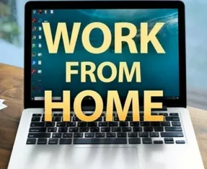 eacher conducting an online class from home, demonstrating skills for work from home teaching